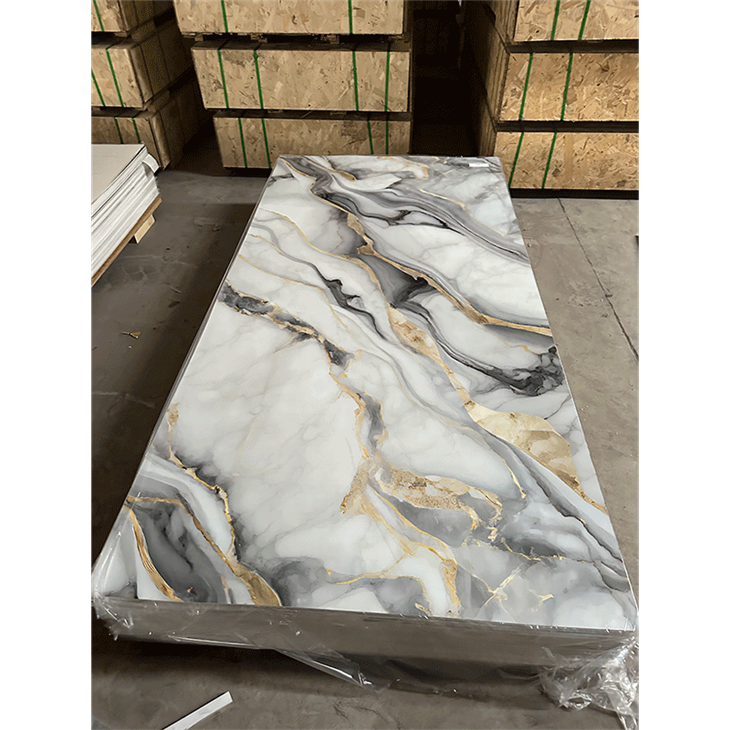 Beautiful UV PVC Marble Sheet