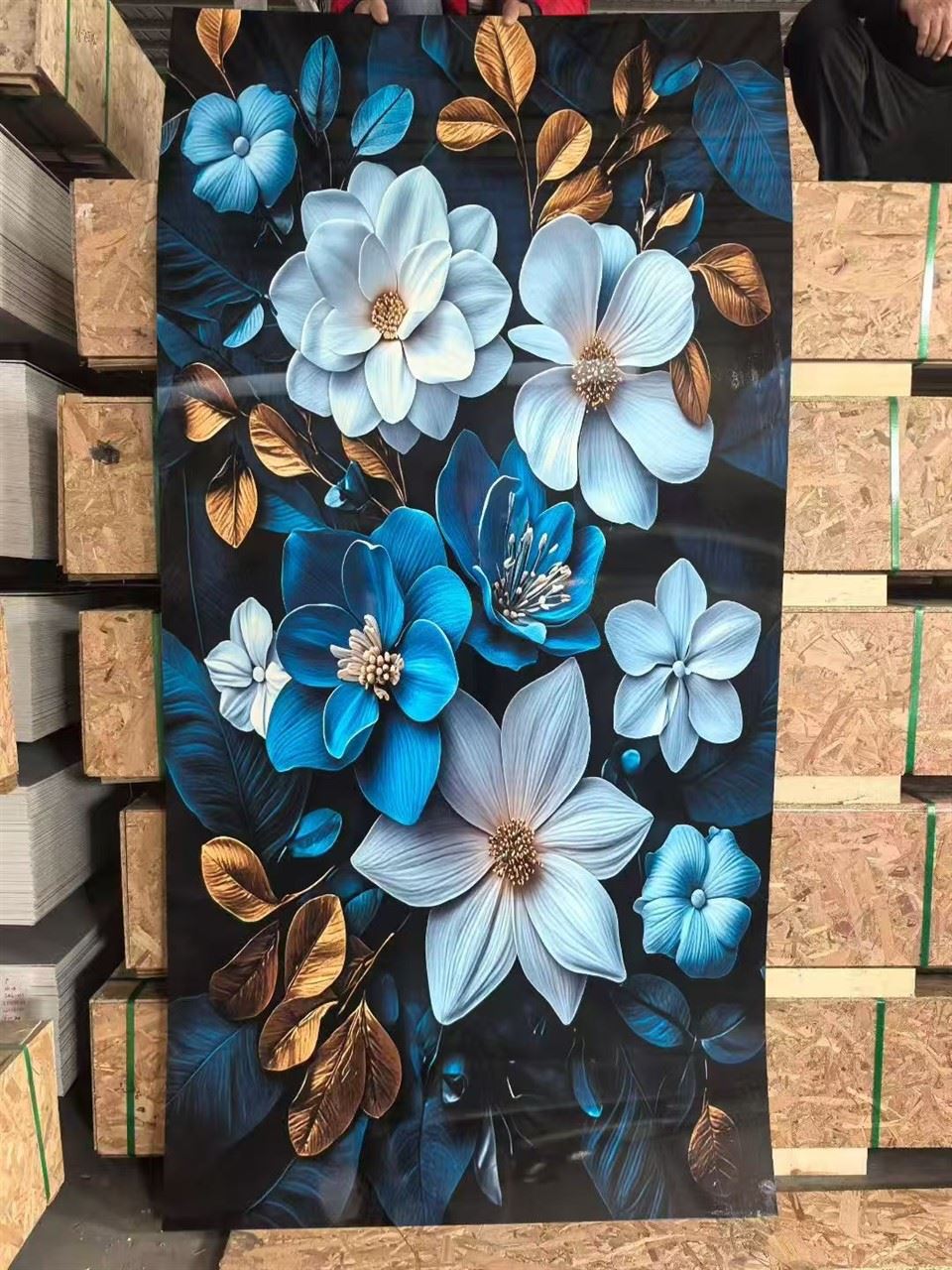 Pannelli murali UV in PVC impermeabile